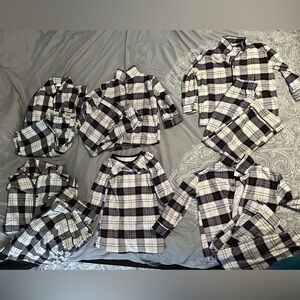Family matching pajama sets 6 pairs